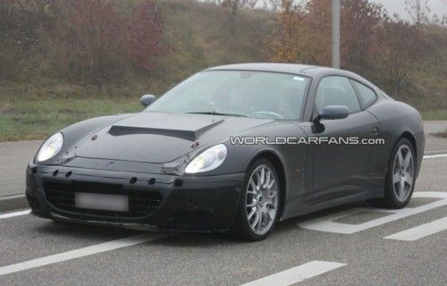 Nuova Ferrari 612 Scaglietti - foto spia