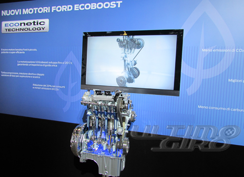 Motore Ford EcoBoost 1.0 in mostra al Motorshow 2011 di Bologna - UltimoGiro.com