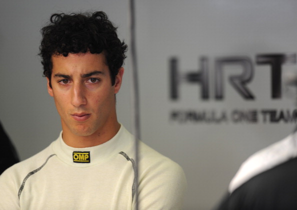 HRT F1 Team's Australian driver Daniel R