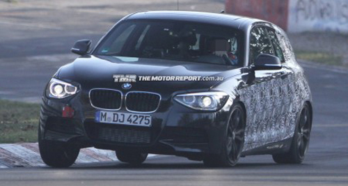 Nuova BMW 135i 3 porte, foto spia - UltimoGiro.com