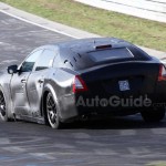 Nuova Maserati Quattroporte, foto spia dal Nurburgring - 5 - UltimoGiro.com