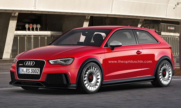 audi rs3 coupe render