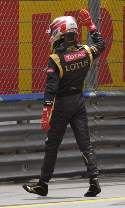 incidente grosjean monaco 2012