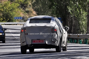 dacia logan foto spia