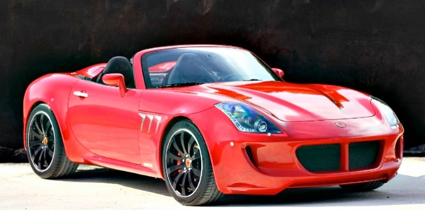 tauro v8 spider supercar