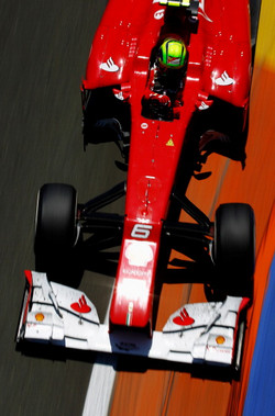 felipe massa ferrari valencia 2012