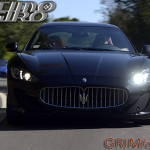 Maserati GranTurismo Sport, vista frontale su strada - UltimoGiro.com