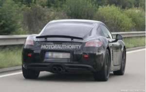 porsche cayman foto spia