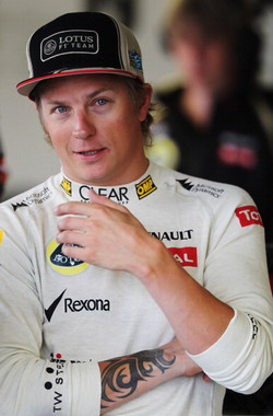 raikkonen lotus box hockenheim