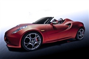 alfa romeo 4c spyder dettagli