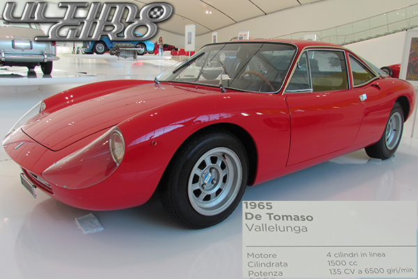 Casa Museo Enzo Ferrari (MEF) Modena, 1965 De Tomaso Vallelunga - UltimoGiro.com