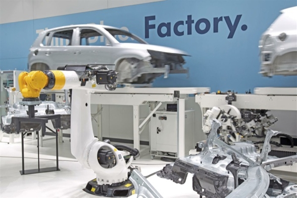 think blue factory volkswagen