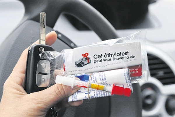 etilometro obbligatorio francia rinvio marzo 2013