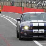 Ford, Mustang Shelby GT 500 e Focus ST gialla nella Pit Lane del circuito Indy inglese di Brands Hatch (UK- Kent) - UltimoGiro.com