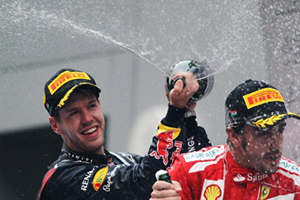 GP India 2012, vince Vettel davanti al leone Alonso - UltimoGiro.com