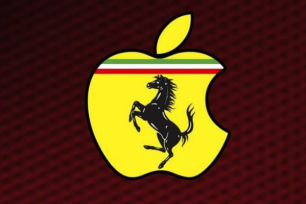 Ferrari ed Apple - UltimoGiro.com (image courtesy by CultOfMac)
