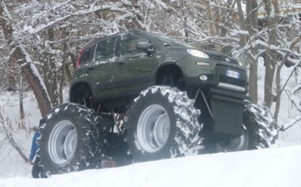 fiat panda 4x4 monster truck