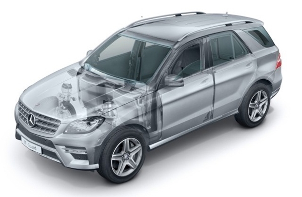 mercedes classe m guard suv bilndato