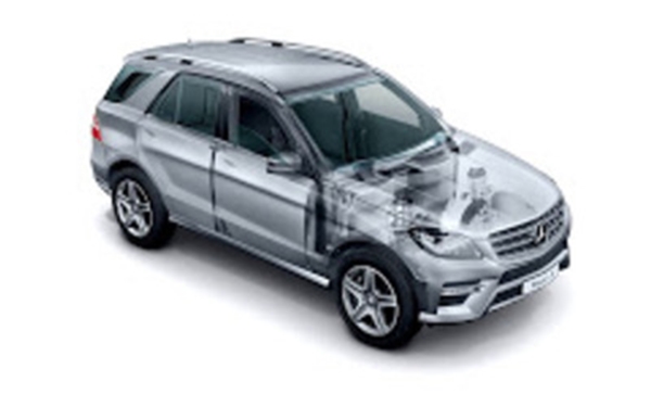 mercedes classe m guard suv bilndato