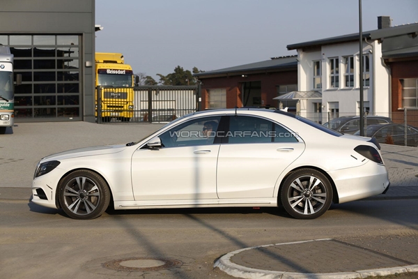 mercedes classe s 2014 foto spia