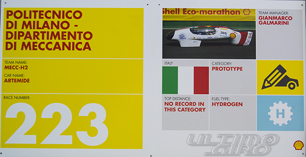 Shell Eco-marathon 2013, team del Politecnico di Milano (Dipartimento di Meccanica) - UltimoGiro.com