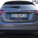 Mercedes-Benz Classe A 45 AMG, particolare posteriore - UltimoGiro.com