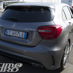 Mercedes-Benz Classe A 45 AMG, particolare posteriore destro - UltimoGiro.com