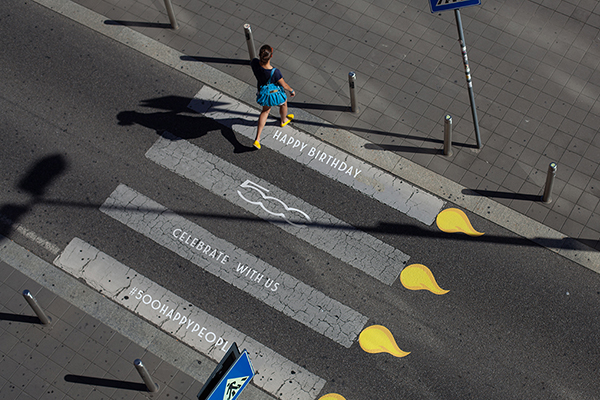 (Nuova) Fiat 500 festeggia 7 anni con #500happypeople (candeline) - UltimoGiro.com